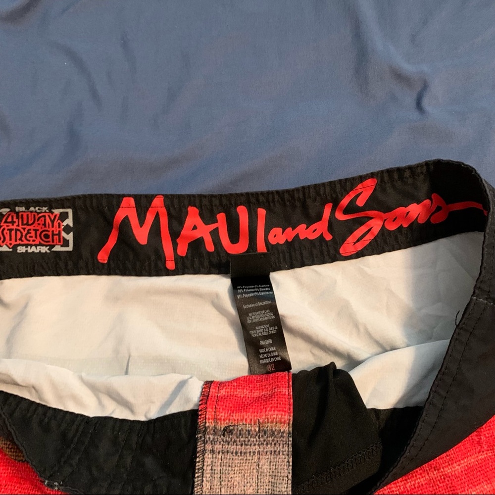 Maui and Sons men’s Swim Shorts size 32 - Picture 7 of 10